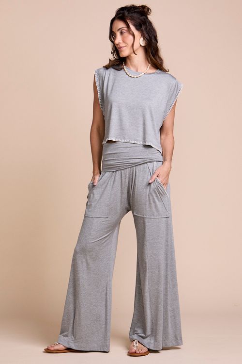 CALÇA MARI SARUEL MESCLA