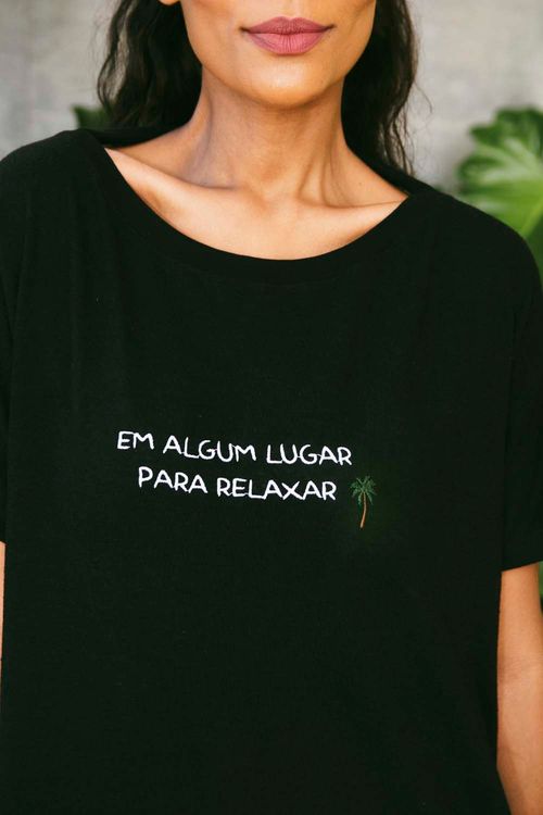 VESTIDO YARA RELAXAR PRETO