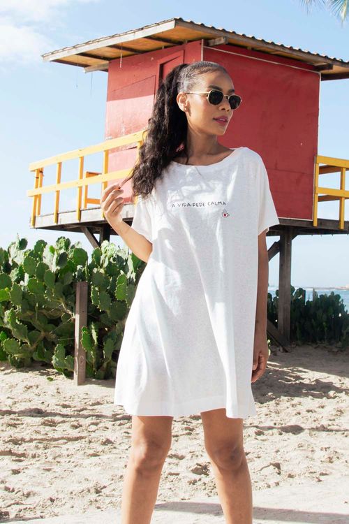 VESTIDO YARA CALMA OFF WHITE
