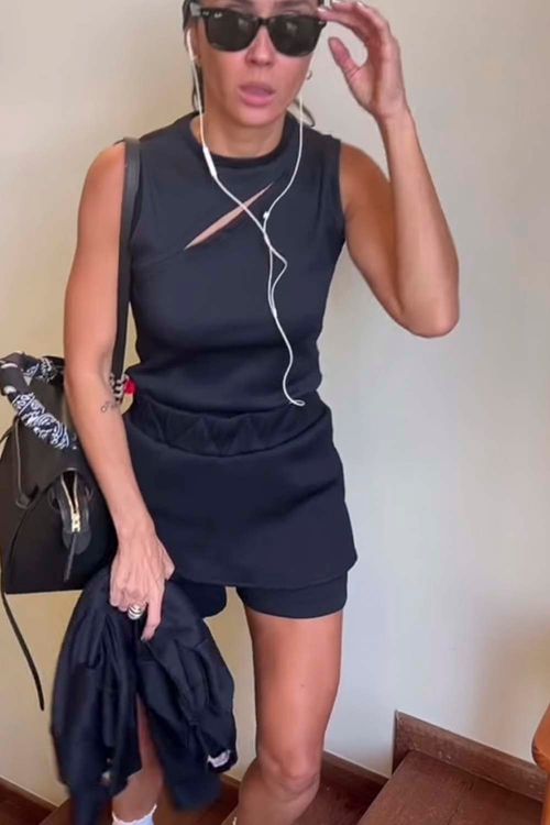 SHORT WELLNESS PRETO
