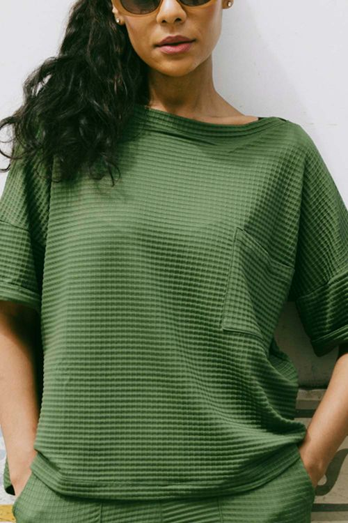 CAMISETA WELLNESS VERDE