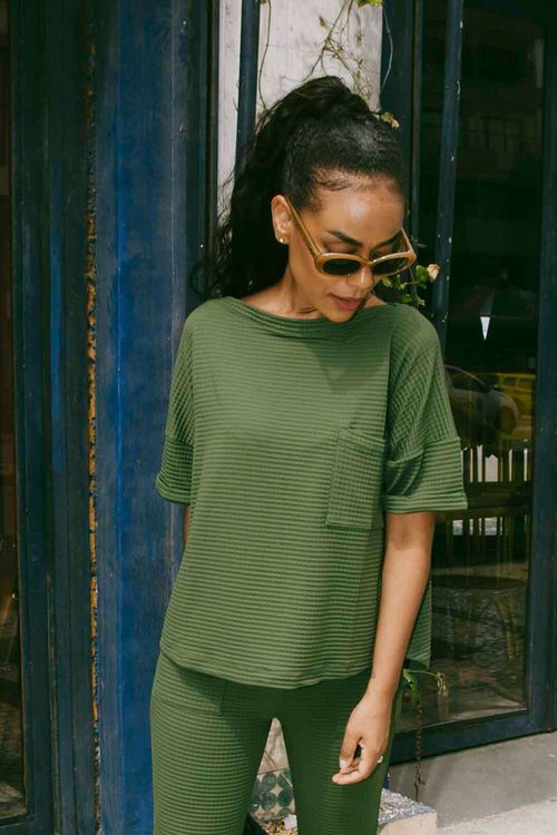 CAMISETA WELLNESS VERDE
