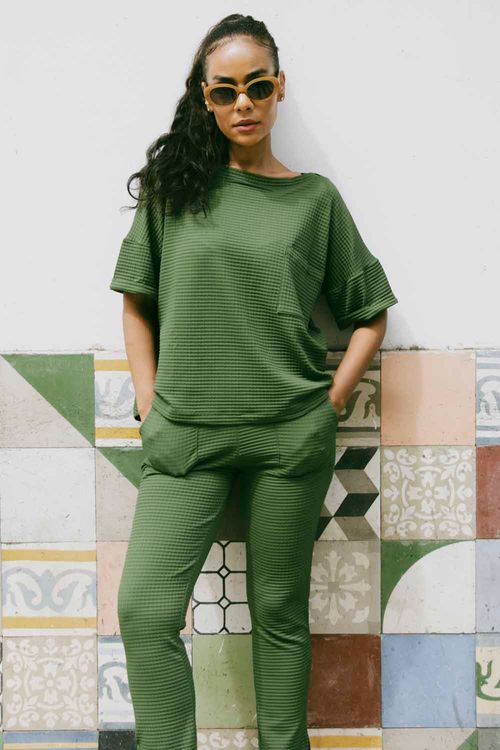 CALÇA WELLNESS VERDE