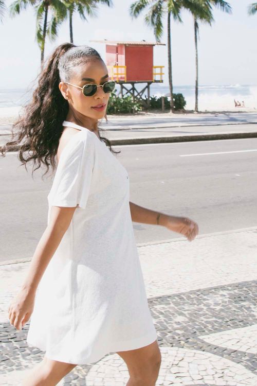 VESTIDO YARA CALMA OFF WHITE