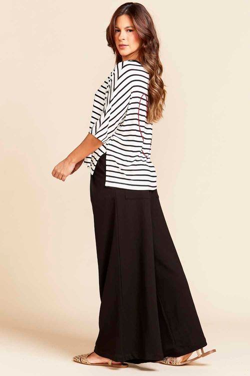 CALÇA PANTALONA MOLETOM PRETA