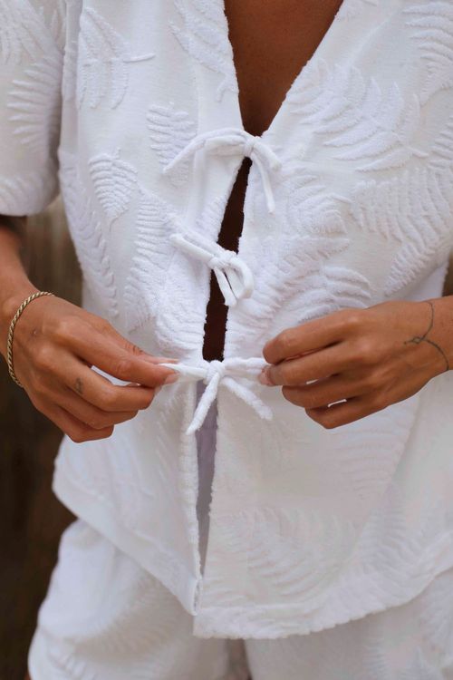 CAMISA HELO ATOALHADO BRANCO