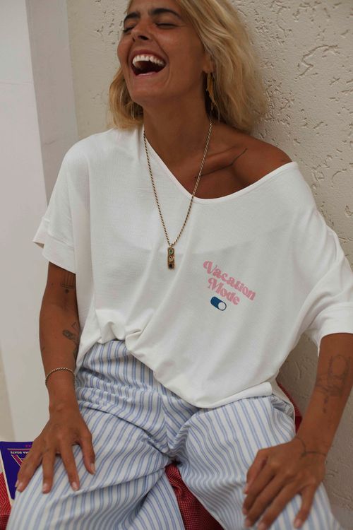 CAMISETA ESTAMPADA YARA VACATION