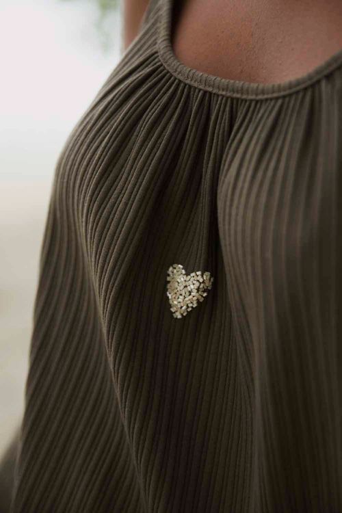 REGATA FRIDA CANELADA VERDE OLIVA