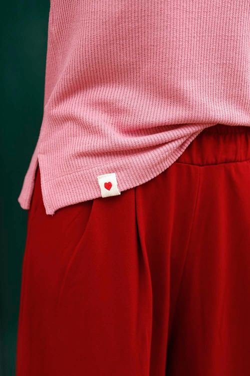 CAMISETA LIVIA TRICOT ROSA