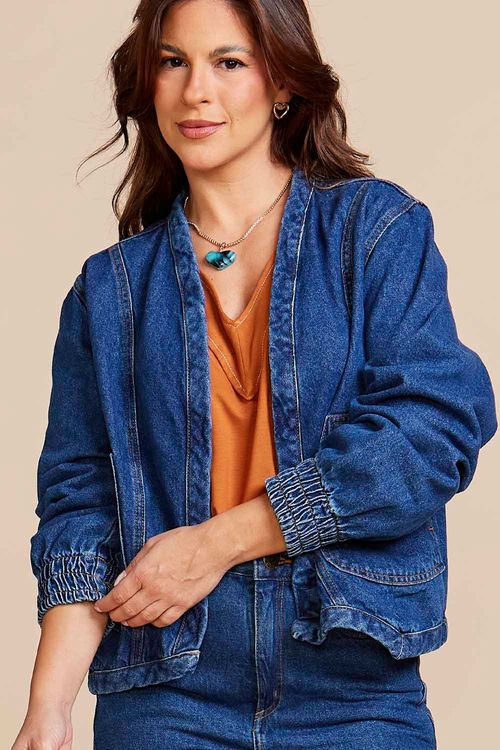 JAQUETA JEANS ESSENCIAL