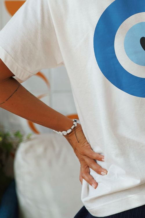 PULSEIRA CORAÇÕES MADREPÉROLA MARINHO