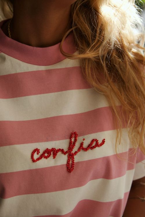 CAMISETA CONFIA ROSA