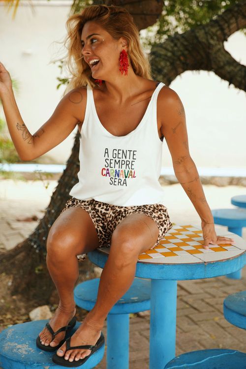 REGATA CARNAVAL BORDADA